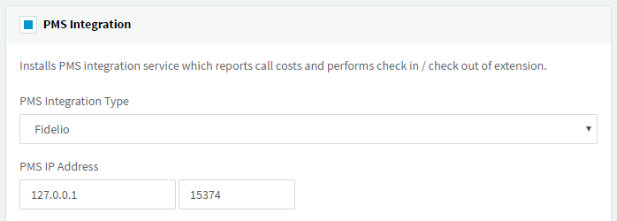 3CX-酒店软件/ PMS集成（Fidelio / Mitel）